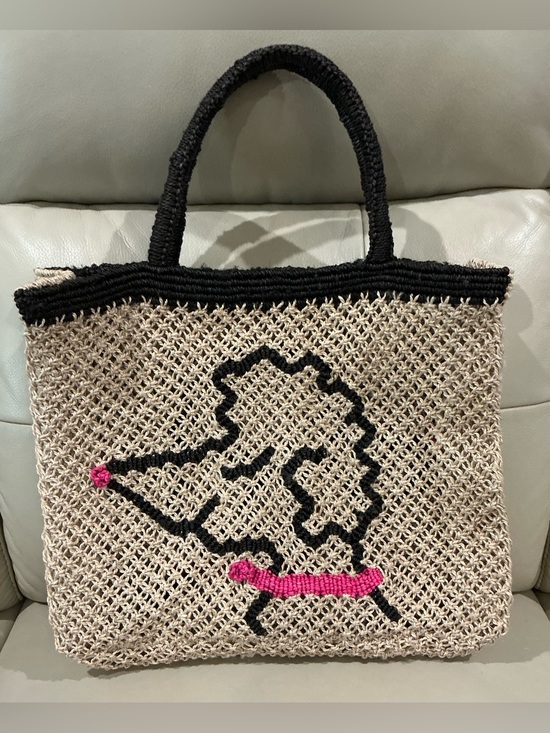The Jacksons Handbags - Jacksons of London 100% Poodle Jute Bag